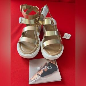 Women’s Dream Pairs Open Toe Ankle Strap Sandals Size 6